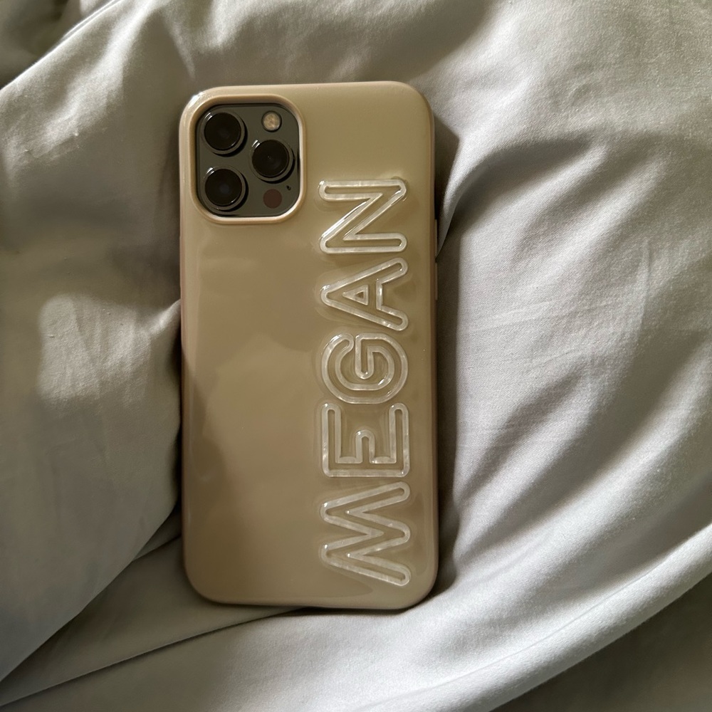 “Megan” bauble bar iPhone 12 Pro Max case!